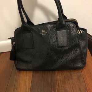 Kate Spade Large Pebble Leather Tote with Tassle